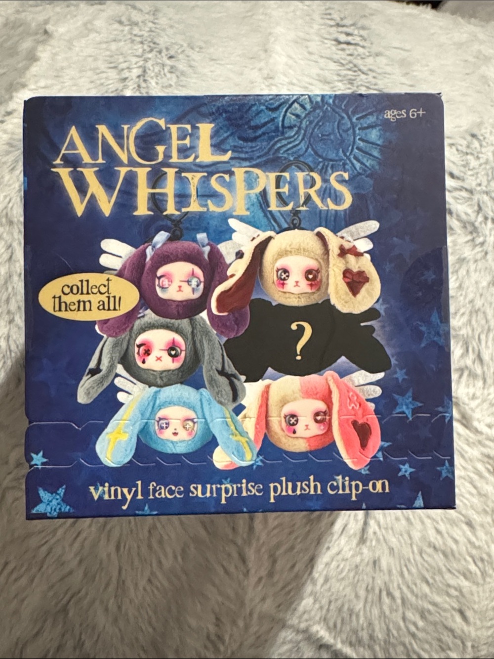 Angel Whispers Vinyl Face Surprise Plush Clip-On - Surprise Box
